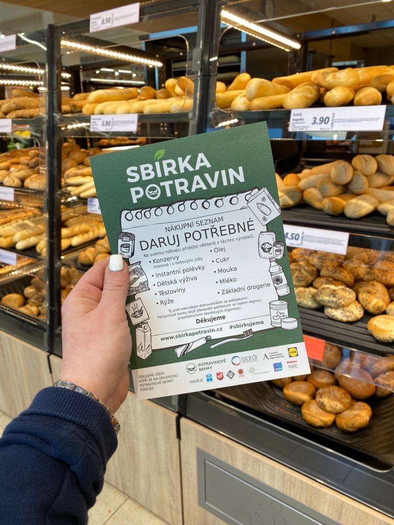 Sbírka potravin již v listopadu